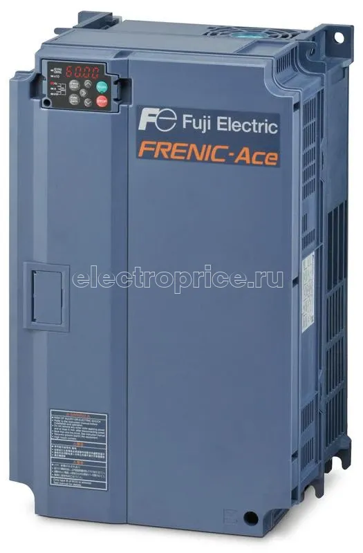 Фото Преобразователь частоты Frenic-Ace E2 (для HVAC+Pump) 380-480В 3ф 160кВт/290А перегрузка 150% HD 120% ND/1мин ПИД-регулир. IP20 встроен. ЭМС-фильтр встроен. панель управления FUJI FRN0290E2E-4EH