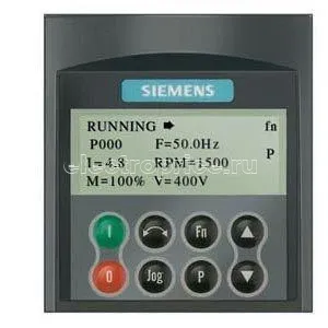 Фото Панель оператора базовая (BOP) MICROMASTER 4 Siemens 6SE64000BP000AA1