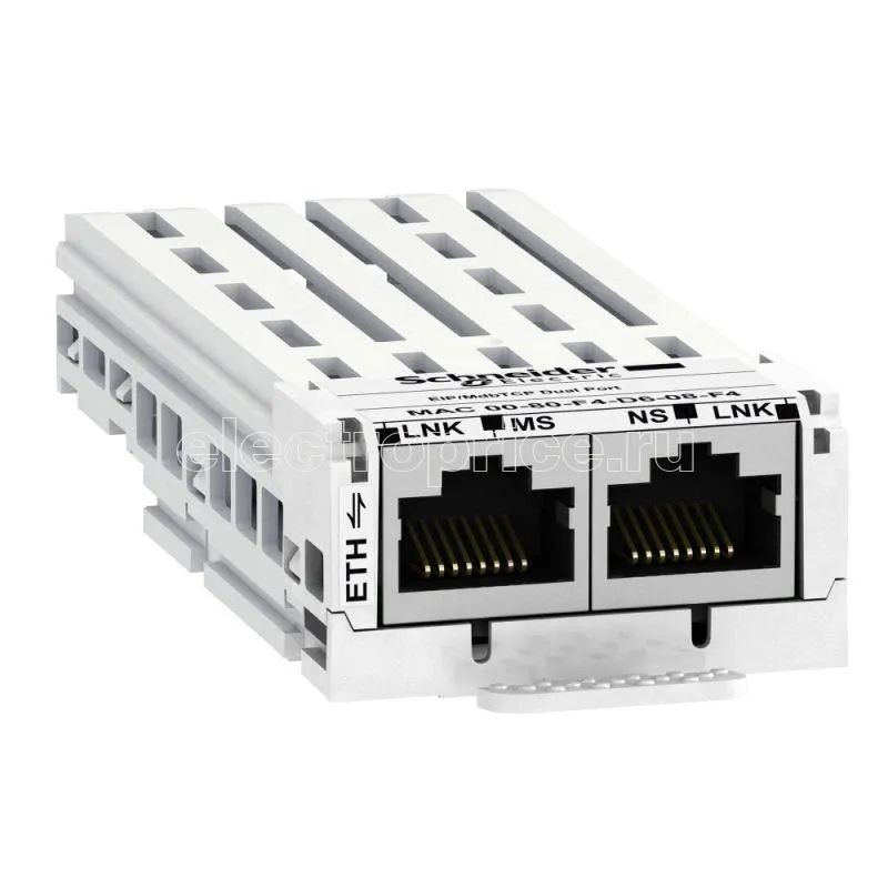 Фото Модуль коммуникационный Ethernet/IP Modbus TCP SchE VW3A3720