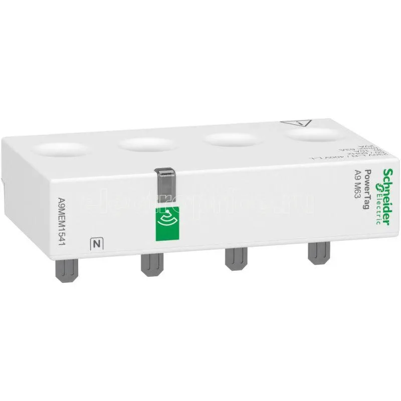 Фото Датчик беспроводной Acti9 Powertag 63А 3P+N/4P выше аппарата S SchE A9MEM1541