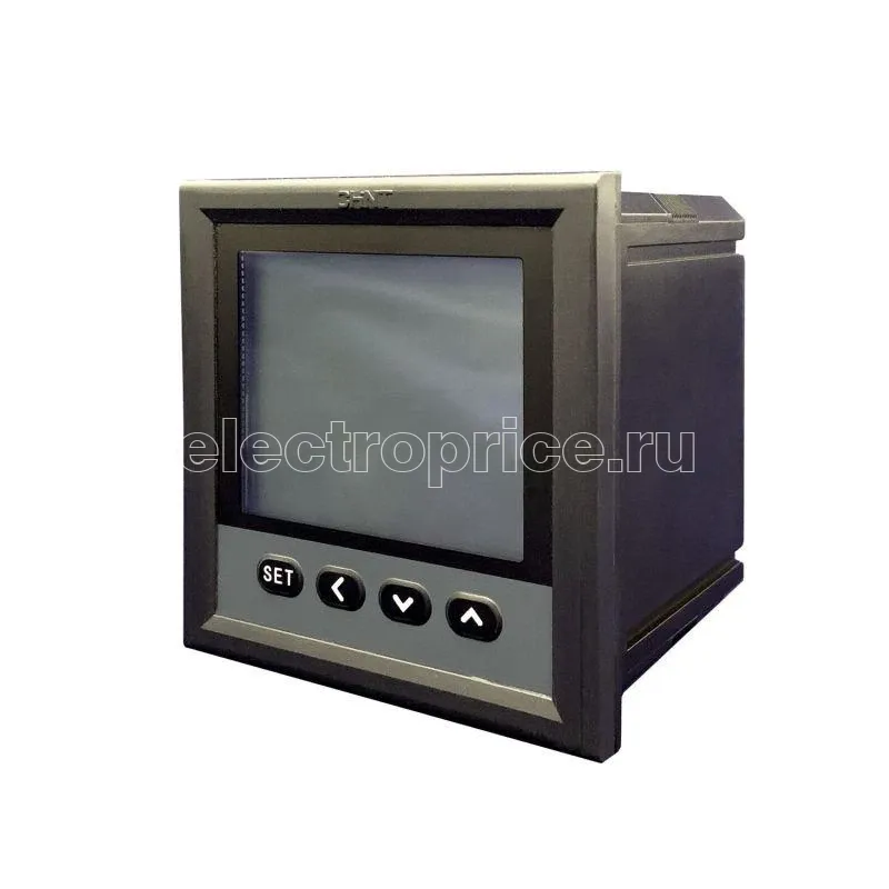 Фото Прибор измерительный многофункциональный PD666-8S3 3ф 5А RS-485 120х120 LCD дисплей 380В CHINT 765097