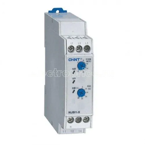 Фото Реле контроля фаз NJB1-X AC 380В (R) CHINT 310008