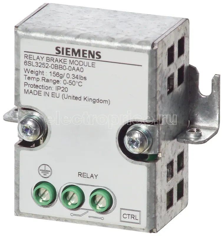 Фото Реле торможения SINAMICS для силового модуля Siemens 6SL32520BB000AA0