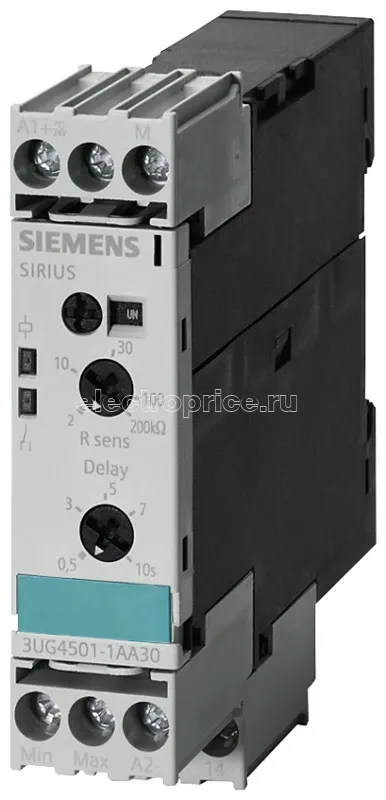 Фото Реле контроля (аналог. регулятор) контроль уровня винтовые клеммы REPLACEMENT PRODUCT F. 3UG3501 Siemens 3UG45011AW30