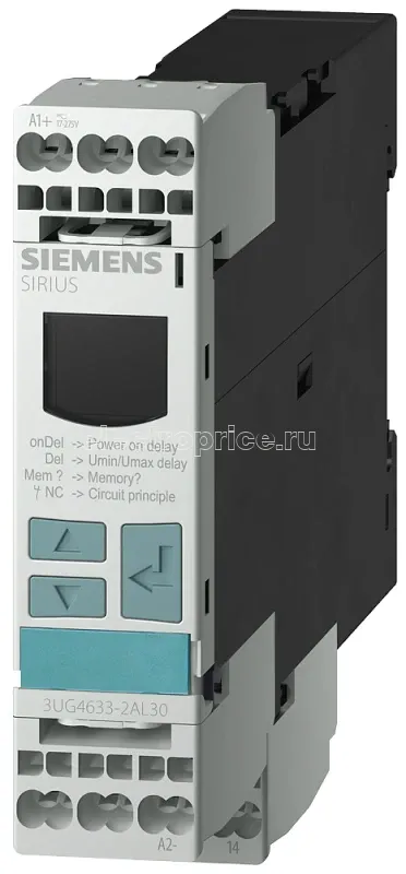 Фото Реле электронное контроля напряжения 22.5мм от 17 до 275В Siemens 3UG46331AL30