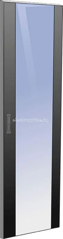 Фото Дверь стеклянная для шкафа LINEA N 28U 600мм черн. ITK LN05-28U 600мм 6X-DR LN05-28U6X-DR