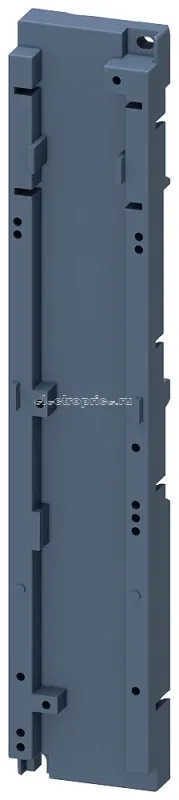 Фото Адаптер для монтажа на DIN-рейку типоразмер S2 для монтажа автоматического выключателя и контактора на DIN-рейку или для монтажа на винты (мультиупаковка) Siemens 3RA29321A