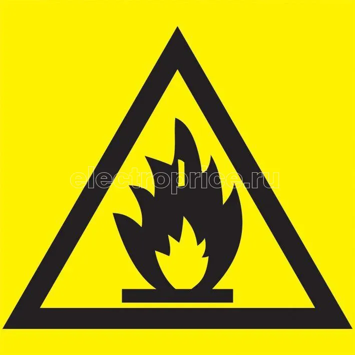 Фото Знак "Пожароопасно" 150х150 IEK YPC20-POGOP-2-010