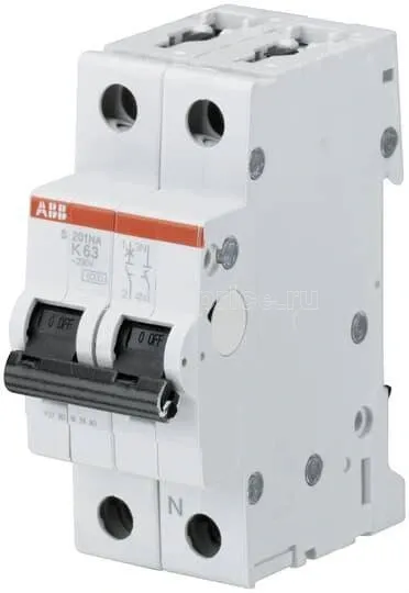 Фото Автоматический выключатель 8А 1P+N K 6кА 2CDS251103R0407 ABB S200