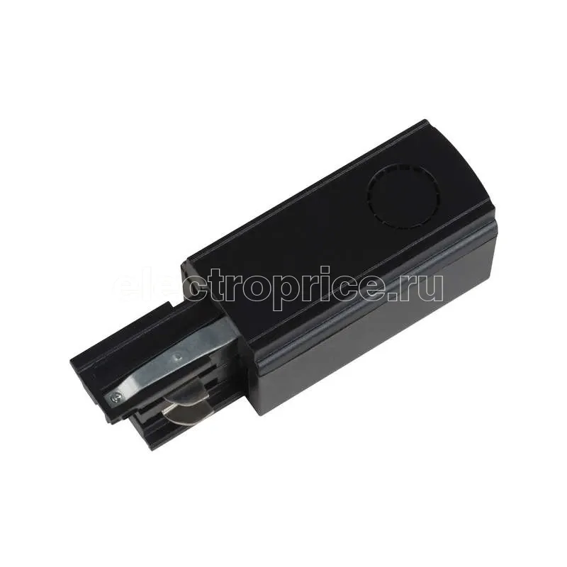 Фото Ввод питания UBX-A02 BLACK 1 POLYBAG черн. Uniel 09739