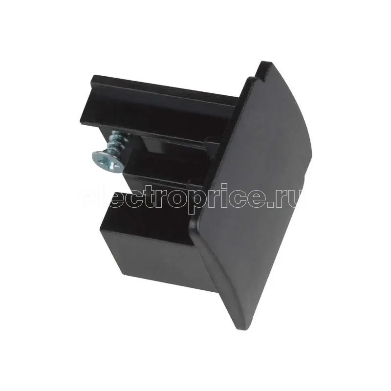 Фото Заглушка UFB-C41 BLACK 1 POLYBAG (черн.) Uniel 09732