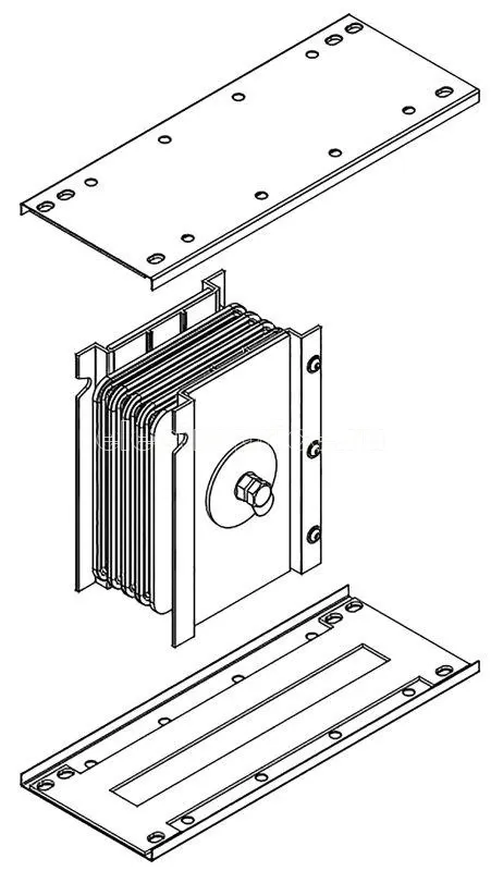 Фото Блок соединительный 1600А Al 3L+N+PER IP55 IEK LB-1600A4-35-F-J