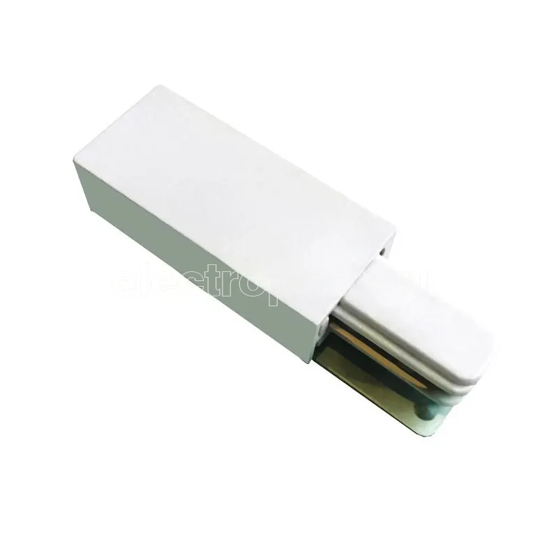 Фото Ввод питания для шинопровода UBX-Q122 G01 WHITE 1 POLYBAG типа G 1ф Volpe UL-00006055