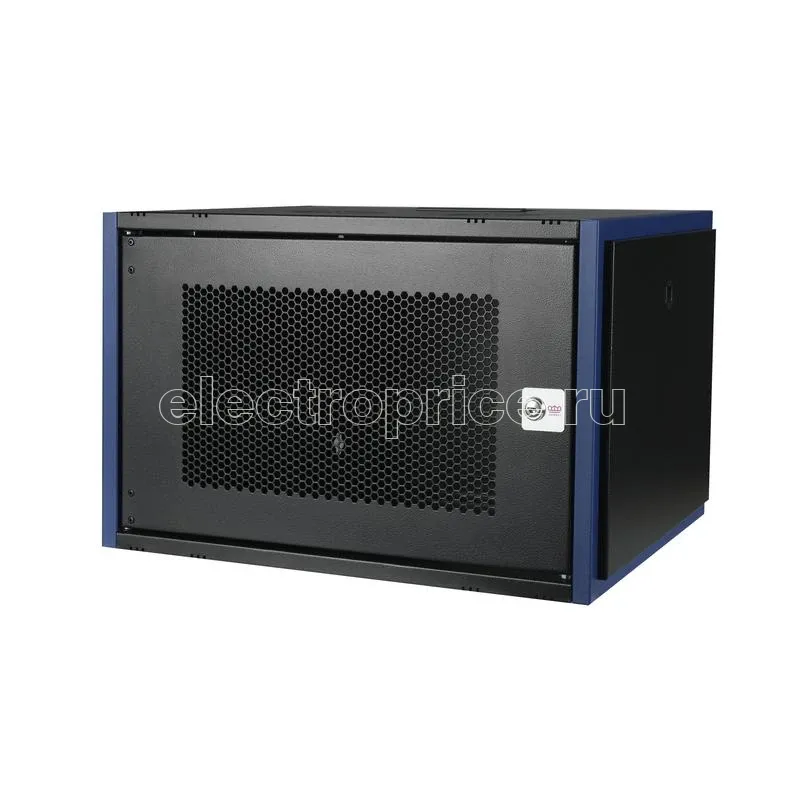 Фото Шкаф настенный 19дюйм 7U 600х450 дв. перф. черн. Datarex DR-620011