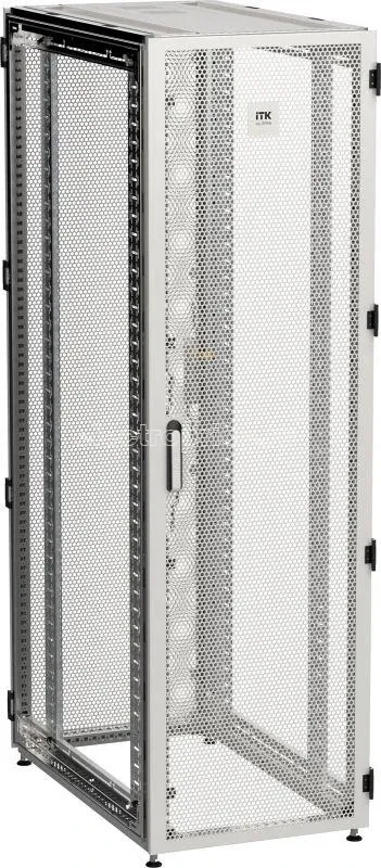 Фото Шкаф серверный 19дюйм 47U 600х1000мм одноствор. сер. by ZPAS РФ ITK ZP35-47U-0610-PP-R