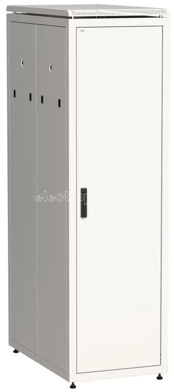 Фото Шкаф сетевой 19дюйм  LINEA N 47U 600х1000мм металлическая передняя дверь сер. ITK LN35-47U61-M