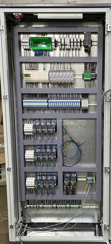 Фото Шкаф управления очистными сооружениями на 500 сигналов  Siemens S7-1200   IEK ШУОС-500-Siemens S7-1200-DEKraft