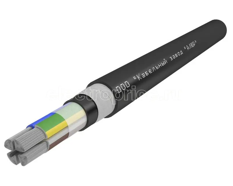 Фото Кабель АПвБШп(г) 4х50 МК (PE) 0.66кВ (м) АЛЮР 00-00002334