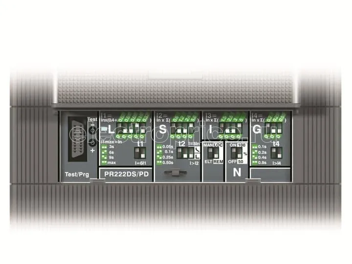 Фото Расцепитель защиты PR222DS/PD-LSIG In=320 MODBUS T4 320 4p 1SDA054650R1 ABB