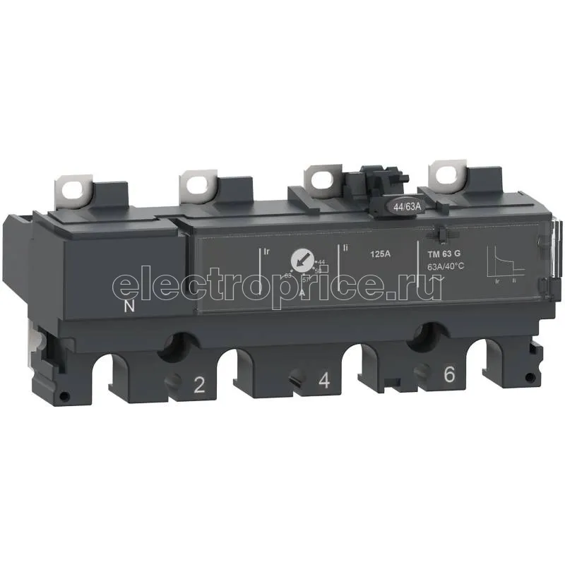 Фото РАСЦЕПИТЕЛЬ NSX100 AC 4П4Т 63A TMG C104MG063 Schneider Electric