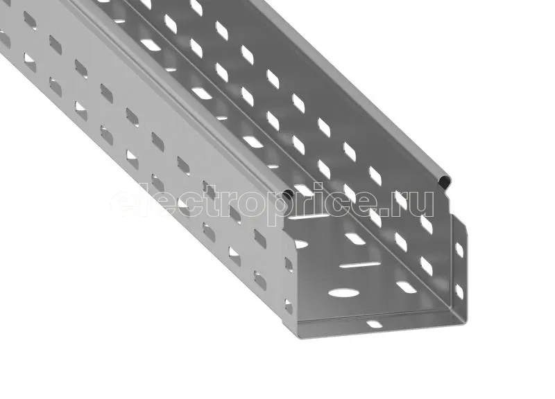 Фото Лоток перфорированный 200х80 L=2м S=1.5мм гор.оцинк. ASD-electric STP.2008.2015.HDZ