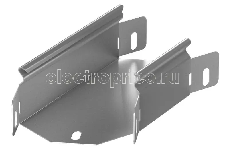 Фото Угол для лотка горизонтальный 45град. 200х80 0.8мм нерж. ASD-electric STH.2008.408.INOX