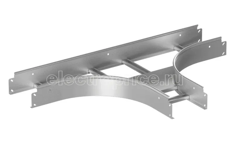 Фото Ответвитель Т-образный LT 100х100 S=1.2мм R=300мм оцинк. ASD-electric LTT.1010.12.3