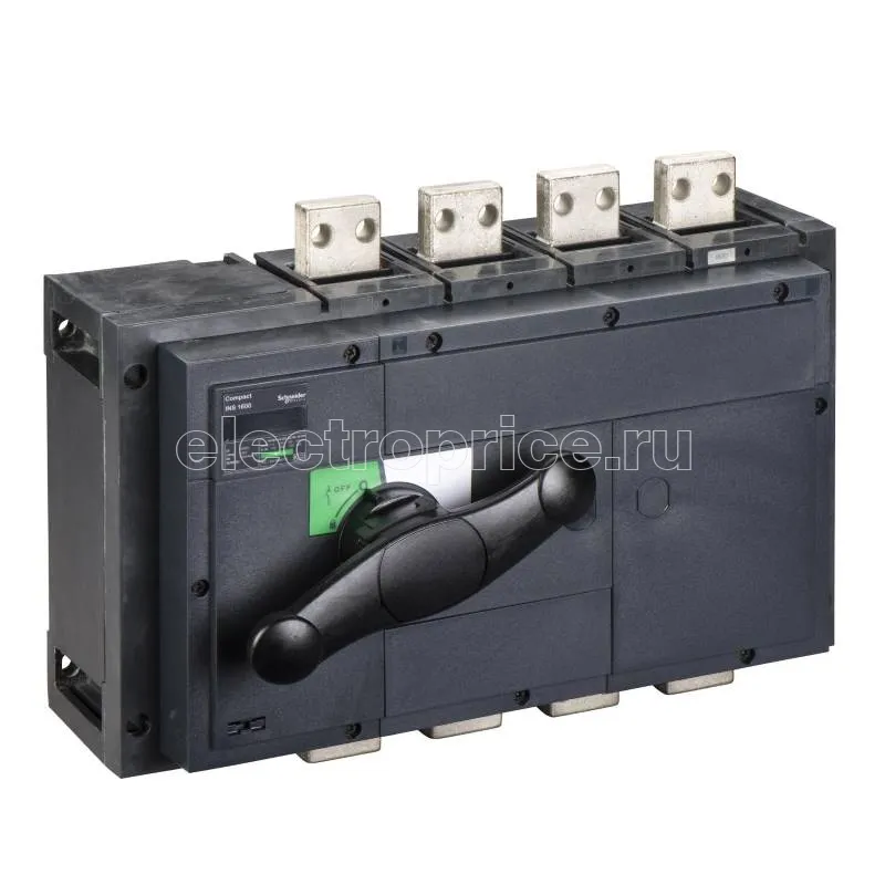 Фото Рубильник 1600А 4P Нереверсивный Schneider Electric 31337 Compact INS/INV