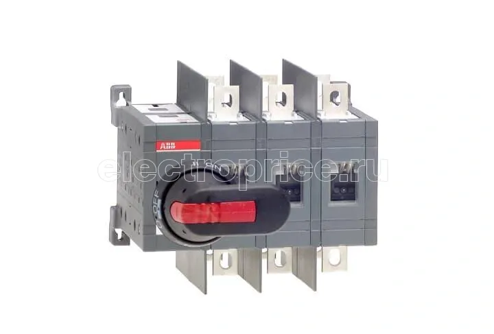 Фото Рубильник 160А 3P Нереверсивный ABB 1SCA022772R8210 OT