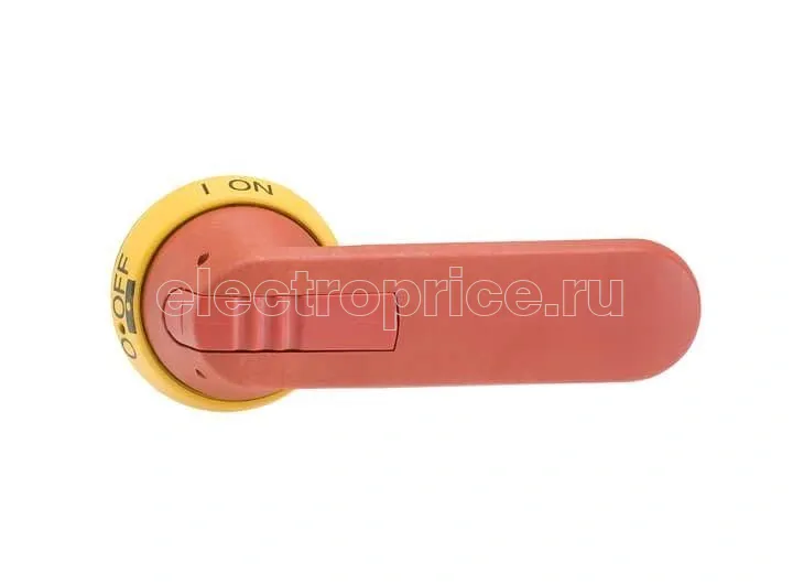 Фото Ручка управления OHY125J12 (желто-красная) для управления через дверь рубильниками типа OT630..800 1SCA022381R1720 ABB