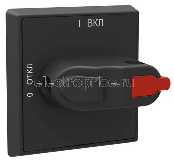 Фото Ручка управления OHBS3RHE-RUH (черная) для управления через дверь рубильниками типа OT16..80FT 1SCA109860R1001 ABB