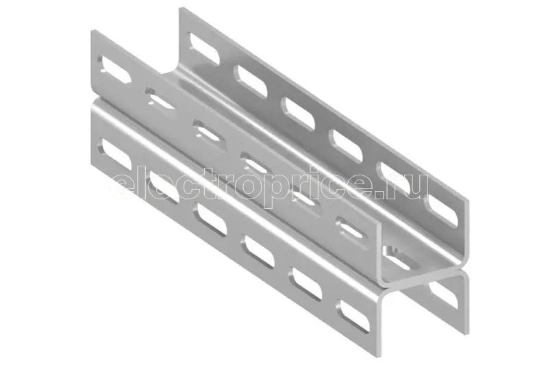 Фото Профиль двойной П-образный PDHH40 L=1.1м S=4мм гор.оцинк. ASD-electric PDHH.40.1140.HDZ