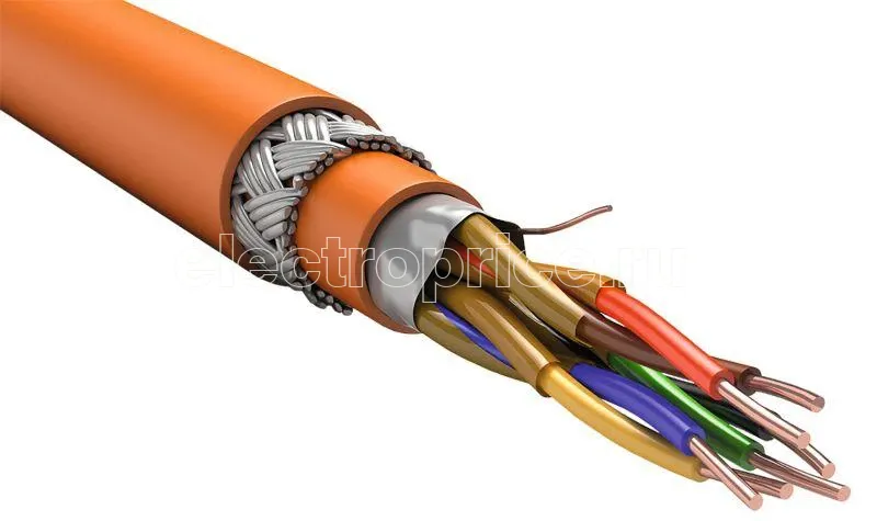 Фото Кабель RS-485 1х2х0.64 Кнг(А)-FRLS оранж. (уп.200м) ITK FR1-01-F-3327