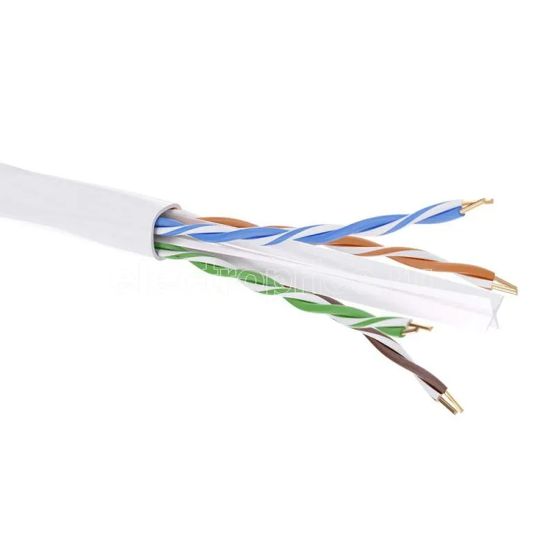 Фото Кабель CAT 6 U/UTP нг(А)-LSLTx (уп.305м) сер. DKC RN6UUA03WH