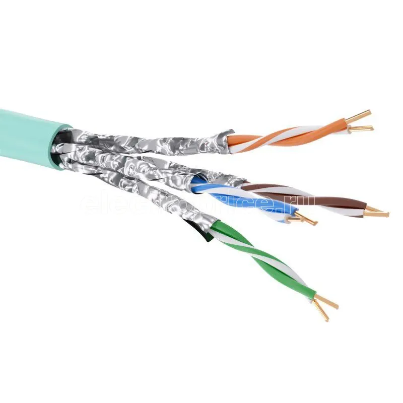 Фото Кабель CAT 6А U/UTP нг(А)-LSLTx (уп.500м) аква DKC RN6AUUA03AQ