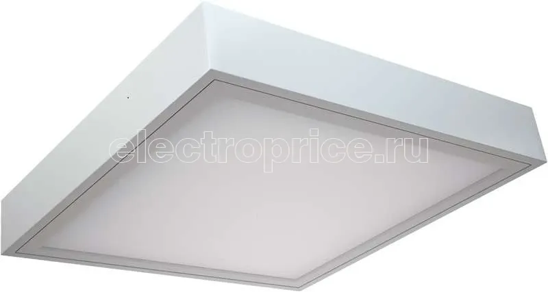 Фото Светильник светодиодный OWP OPTIMA LED 595 (50) EM 4000К IP54/IP54 потолочн. матов. СТ 1372000380