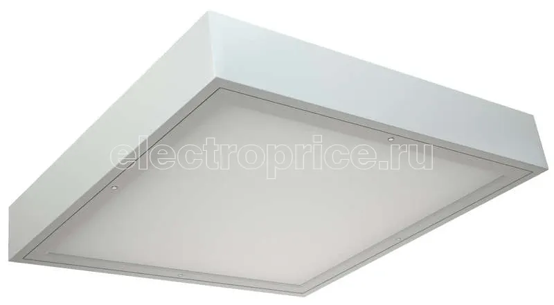 Фото Светильник светодиодный OWP ECO LED 589 IP54/IP54 EM 4000K mat GRILIATO 4000К IP54 встраив. накладной СТ 1372000390