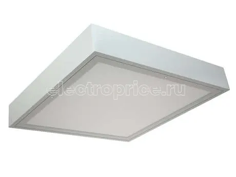 Фото Светильник OWP/S 418 /595х615/ IP54/IP54 HF ES1 4х18Вт G13 IP54 потолочный СТ 1375000100