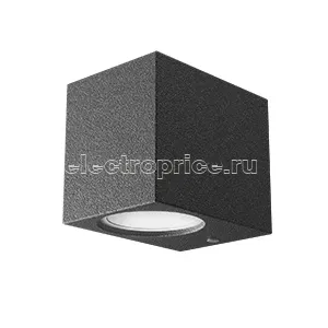 Фото Светильник садово-парковый Cube НТУ 35Вт GU10 IP54 170-240В 50Гц 67х92х80 архитектурный настенный GAUSS GD158