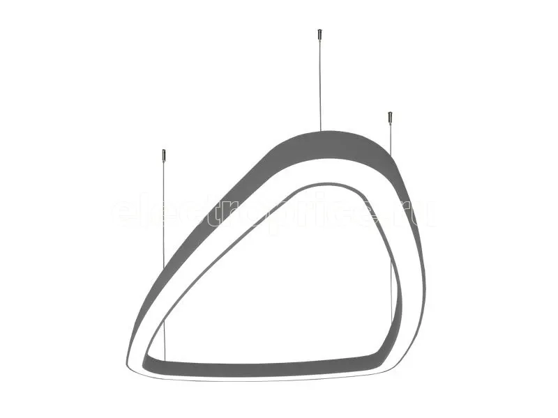 Фото Светильник светодиодный CYCLE TRIO P LED 2100/1900 4000К km подвесной СТ 1101500270