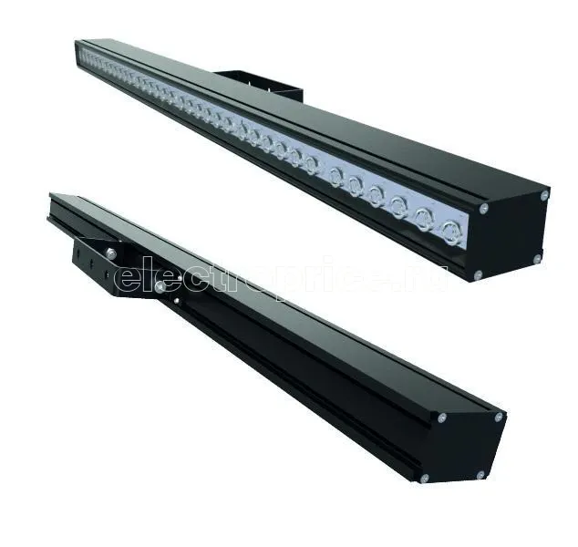 Фото Светильник светодиодный LAD LED LINE-10-60B 60Вт 5000К IP66 230В КСС типа "К" черн. LADesign LADLEDL1060B