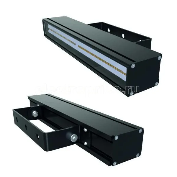 Фото Светильник светодиодный LAD LED LINE-120-15B 15Вт 5000К IP66 230В КСС типа "Д" черн. LADesign LADLEDLLS15B