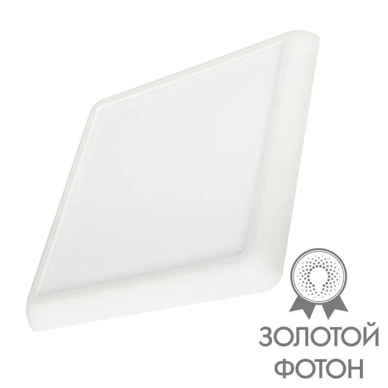 Фото Светильник CL-FIOKK-S180х180-12W Day4000-MIX WH 120deg 230В IP44 пластик Arlight 034470