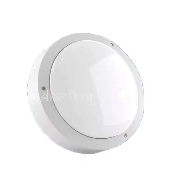 Фото Светильник светодиодный ULW-K15A 25W/5000K IP54 White 25Вт 5000К IP54 промышленный накладной опал. рассеив. бел. Uniel UL-00004258