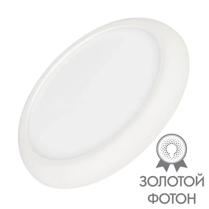 Фото Светильник CL-FIOKK-R180-12W Day4000-MIX (WH 120 deg 230В) (IP44 пластик 3 года) Arlight 034466