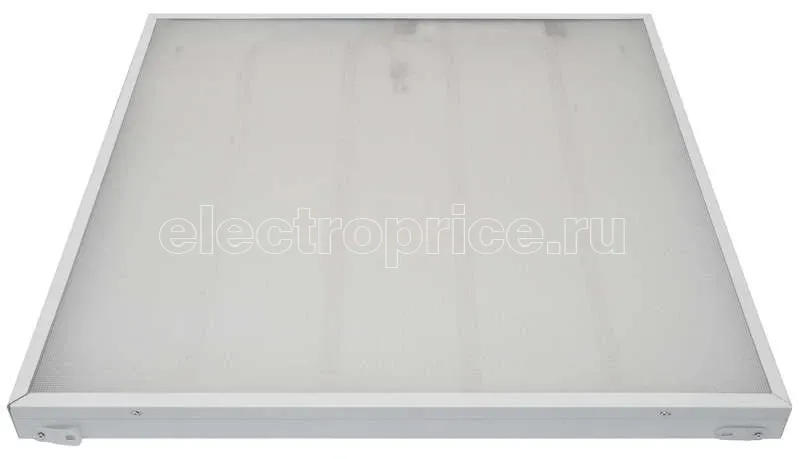 Фото Светильник светодиодный ULP-6060 40W/4000K IP40 GRILYATO WHITE 40Вт 4000К IP40 встраив. грильято рассеив. призма Uniel UL-00004250