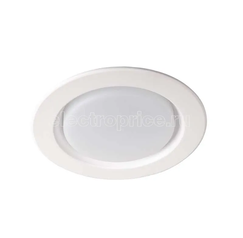 Фото Светильник светодиодный PLED DL5 WH Downlight 12Вт 4000К IP40 ДВО встраив. JazzWay 5026421A