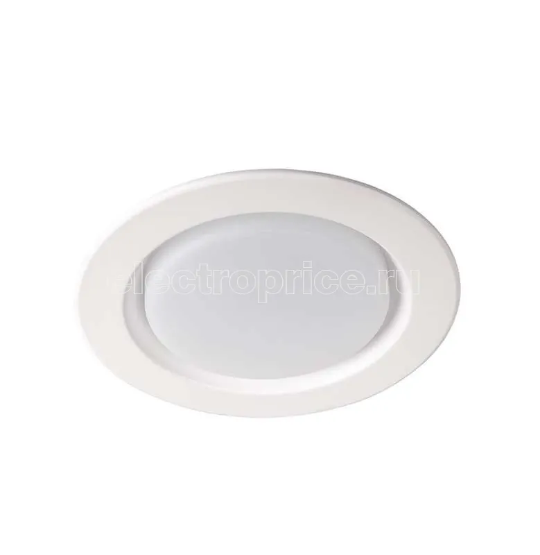 Фото Светильник светодиодный PLED DL5 WH Downlight 12Вт 6500К IP40 ДВО встраив. JazzWay 5026445A