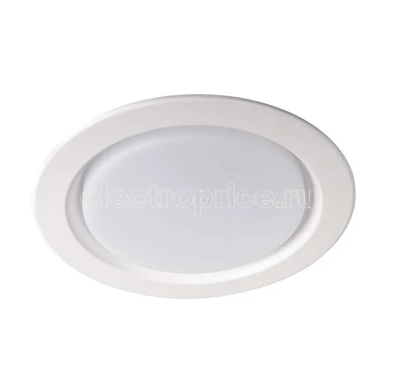 Фото Светильник светодиодный PLED DL5 WH Downlight 18Вт 4000К IP40 ДВО встраив. JazzWay 5026469A