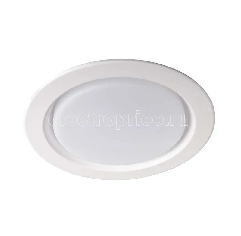 Фото Светильник светодиодный PLED DL5 WH Downlight 18Вт 6500К IP40 ДВО встраив. JazzWay 5026483A